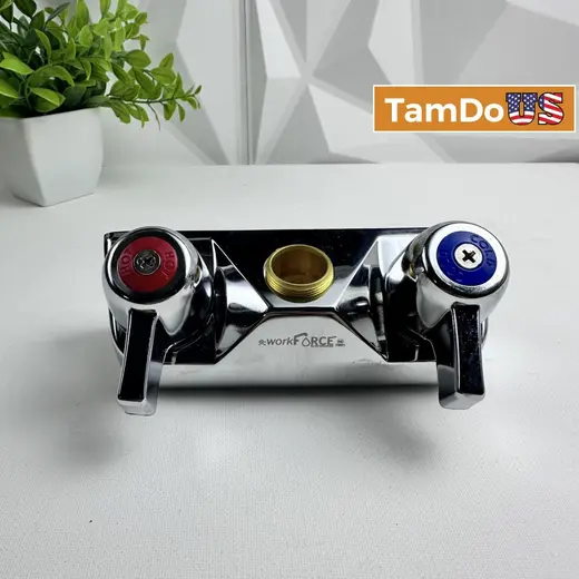 WorkForce Commercial Faucet Valve Body, Hot & Cold Handles at TamDoUS Taylorsville