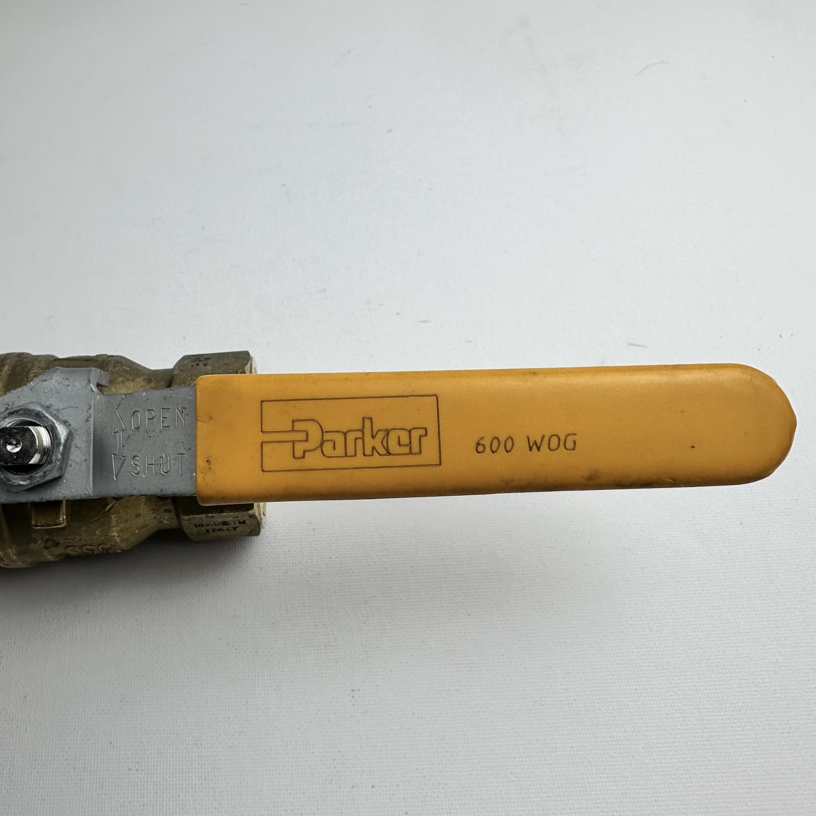 Parker Brass Ball Valve 1-1/4" 600 WOG CMP PN40 DN32 Made in Italy - Photo 5