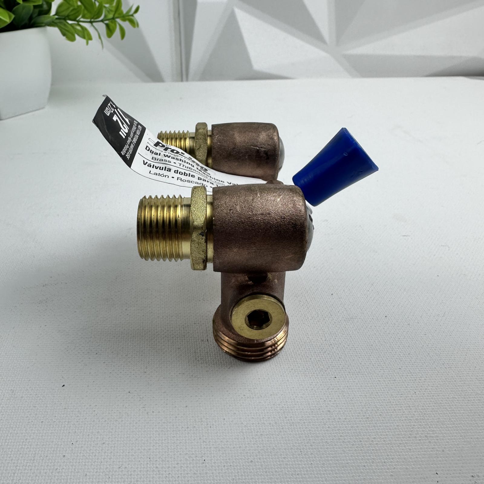 ProLine Series Dual Washing Machine Valve Brass Threaded 125 PSI - Photo 6