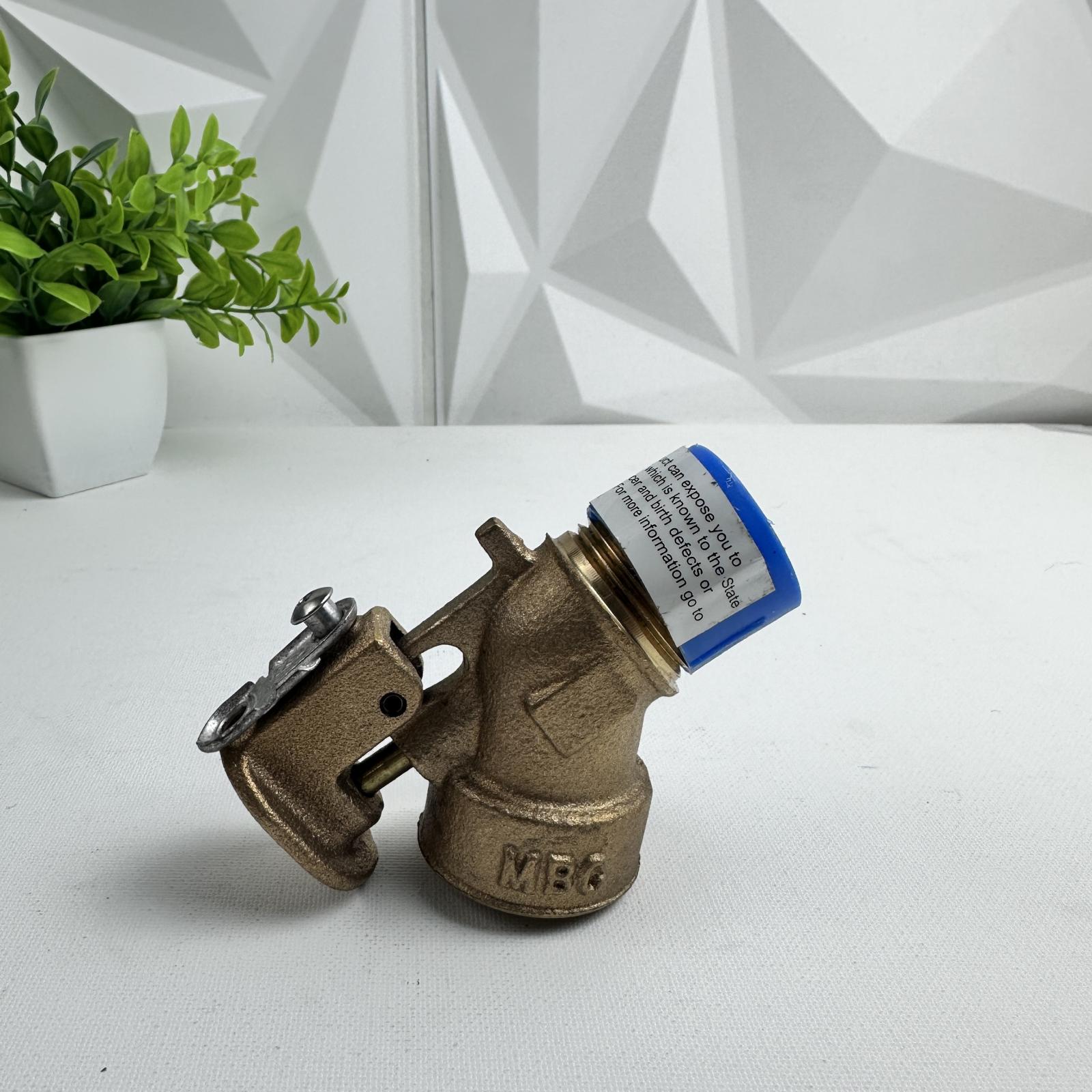 Midland MB6 Brass Gas Tank Fill Valve 3/4" x 1-1/4" Heavy Duty - Photo 3