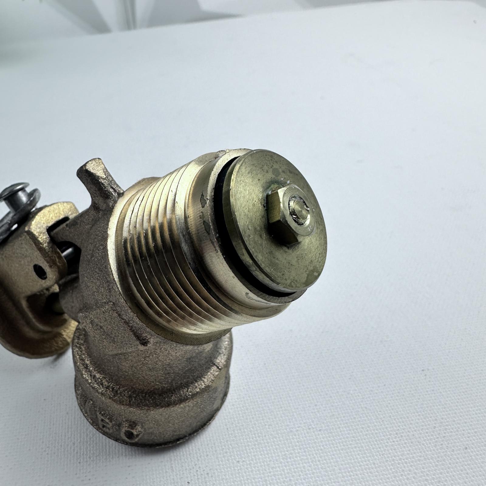 Midland MB6 Brass Gas Tank Fill Valve 3/4" x 1-1/4" Heavy Duty - Photo 6