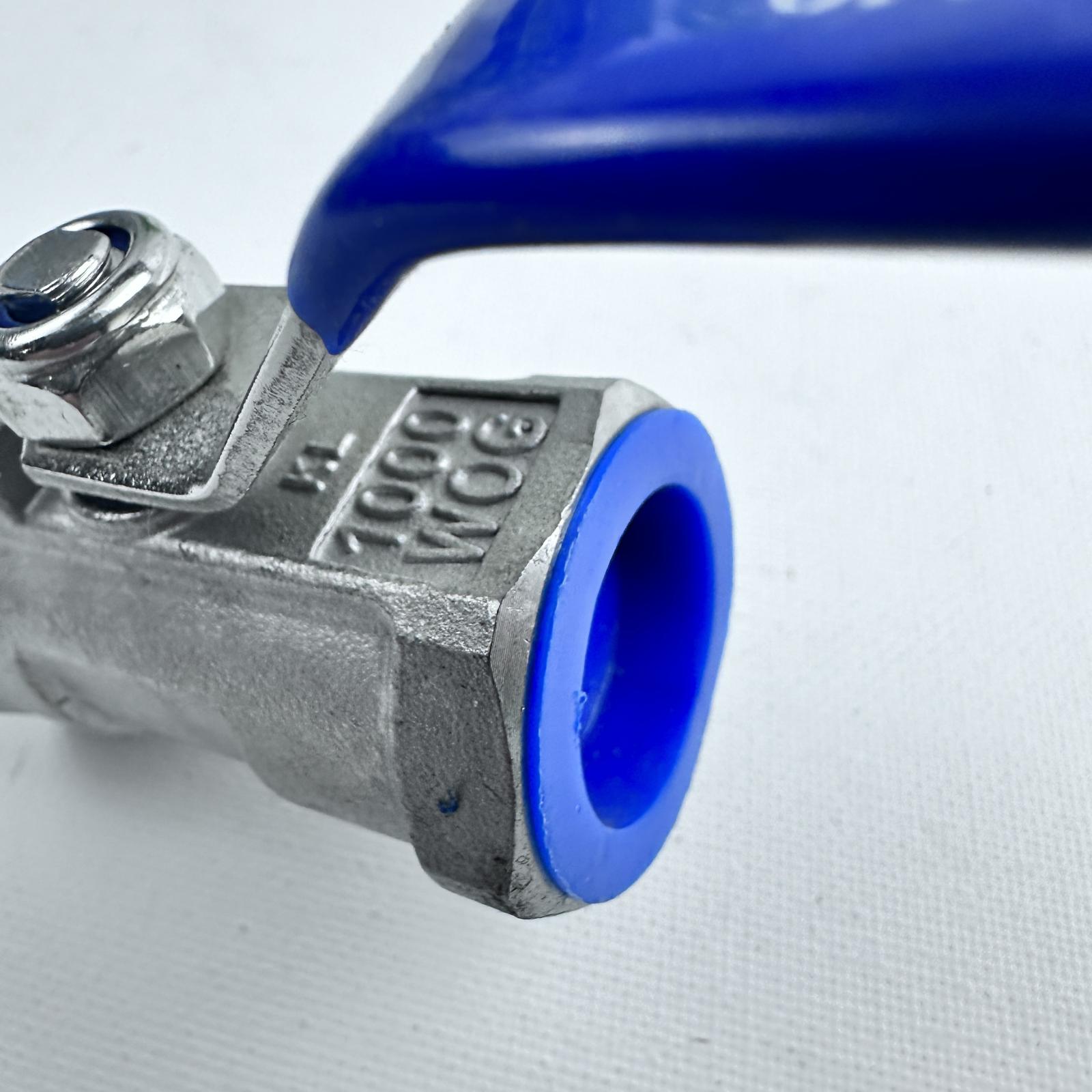 3/4" 304 Stainless Steel Ball Valve Full Port 1000 WOG Heavy Duty - Photo 4