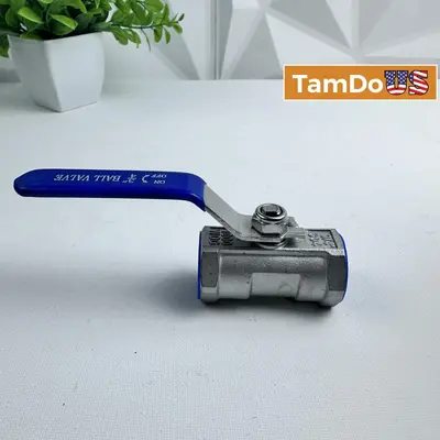 3/4" 304 Stainless Steel Ball Valve Full Port 1000 WOG Heavy Duty at Hydraulics, Pneumatics & Plumbing in new condition