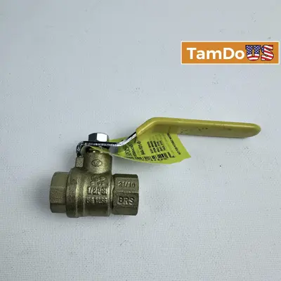 Apollo 94A-101-01 Brass Ball Valve 1/4" NPT Female Full Port PTFE Seat at Heavy Equipment, Parts & Attachments in new condition