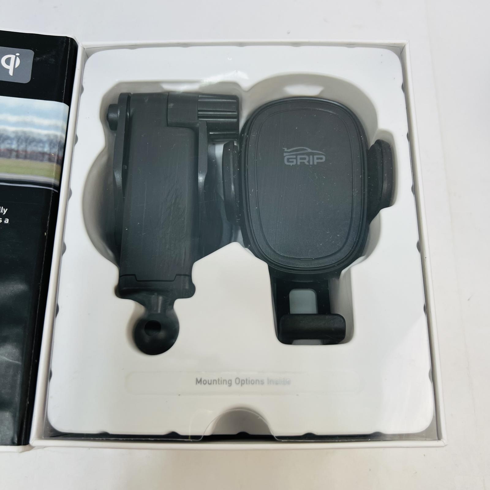 PureGear Grip All-In-1 Wireless Car Charger Mount 10W Qi Fast Charging - Photo 5