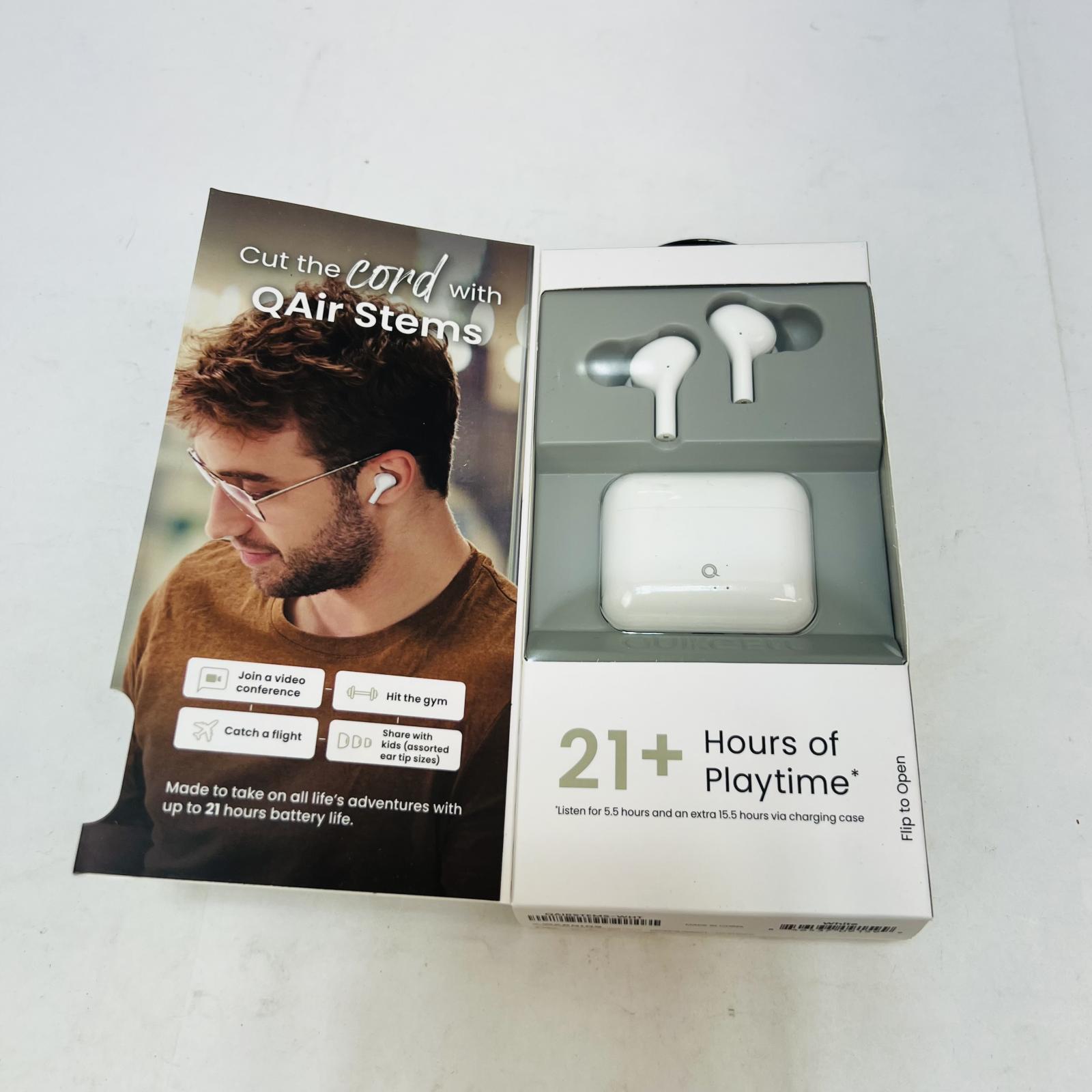Quikcell QAIRSTEMS True Wireless Earbuds w/ Charging Case - Photo 3