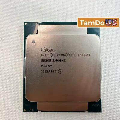 Lot of 4 Intel Xeon E5-2640 v3 SR205 2.60GHz CPUs at Computer Components & Parts in excellent condition