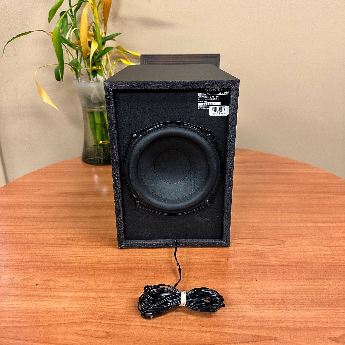 Sony SS-WCT60 Subwoofer Speaker System Replacement Unit 8 Ohm - Photo 4