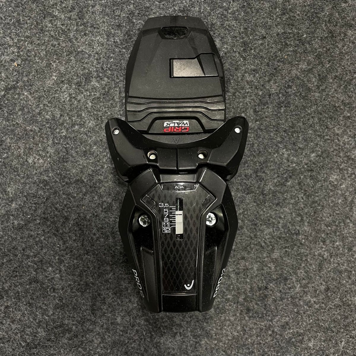 HEAD PRD 12 GripWalk Ski Bindings Set, 5-Piece, Adjustable DIN 3.5–12, Black - Photo 4