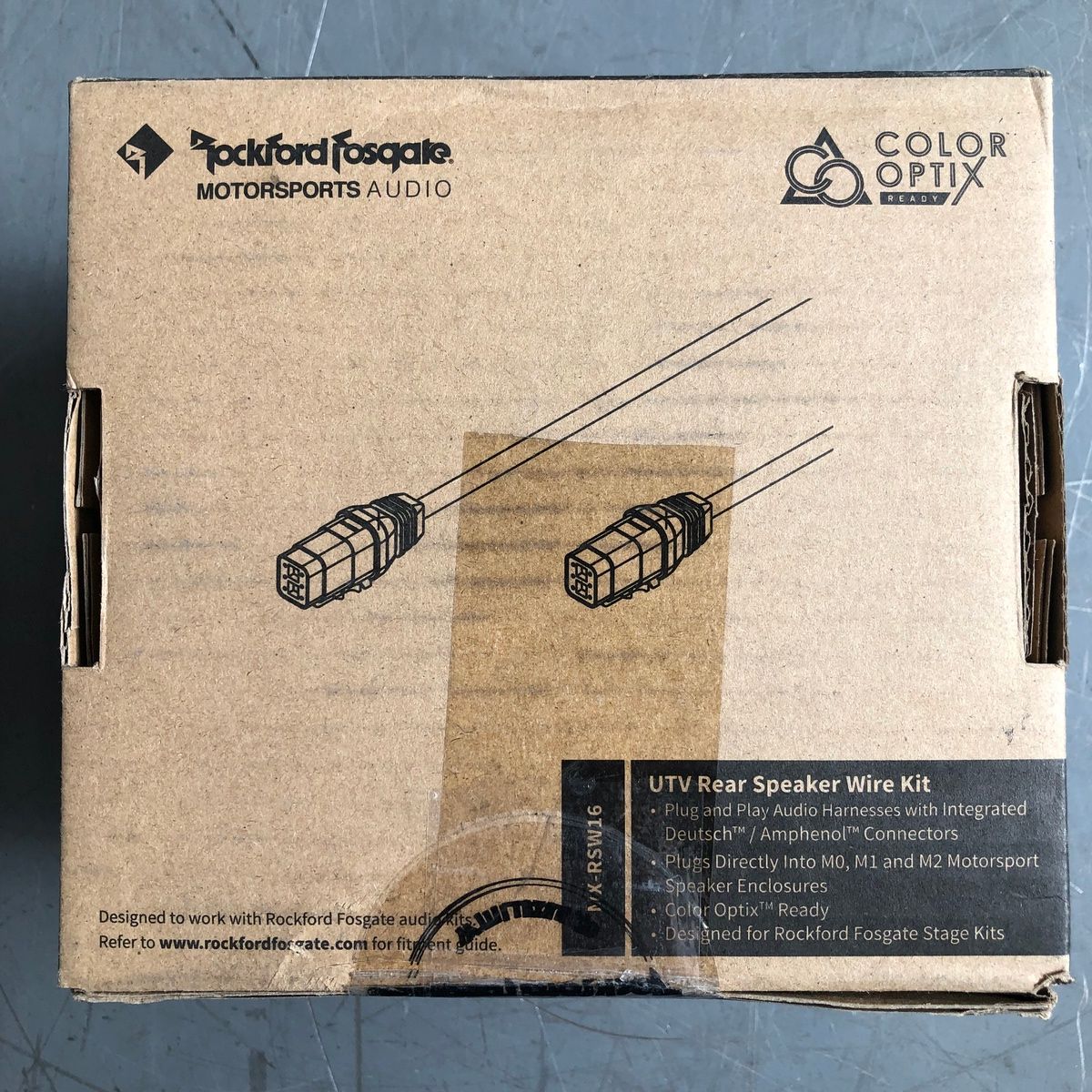 Rockford Fosgate MX-RSW16 Rear Speaker Wire Kit for Polaris RZR Models - Photo 4