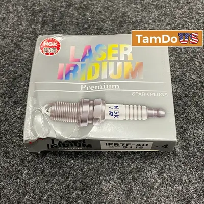 NGK IFR7F-4D Laser Iridium Spark Plugs 5115, Set of 4 at Car & Truck Parts & Accessories in new condition