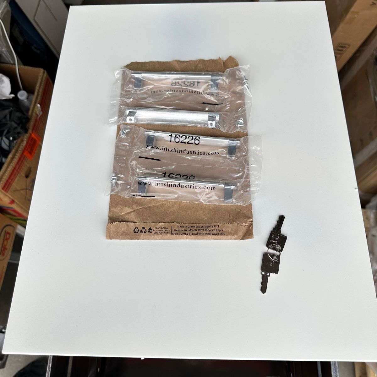 Metal Filing Cabinet, 47" Tall, 4-Drawer Steel Storage - Photo 4