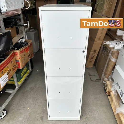 Metal Filing Cabinet, 47" Tall, 4-Drawer Steel Storage at TamDoUS Taylorsville