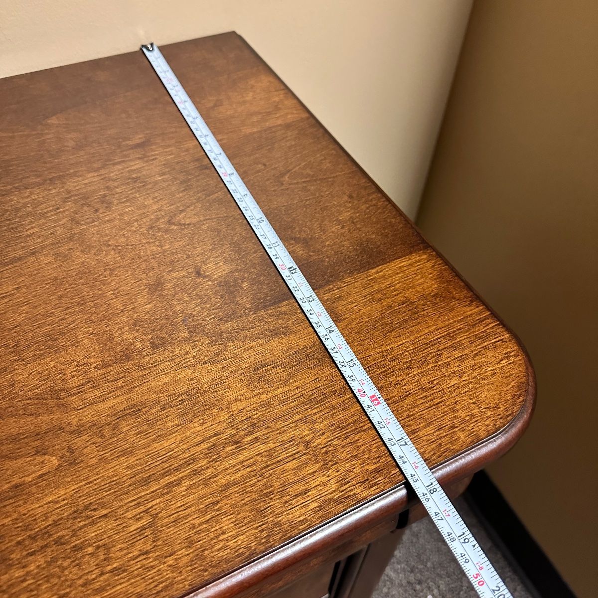 Solid Wood Nightstand CM750NSO – 3 Drawers, Heavy, High-End Walnut Finish - Photo 14