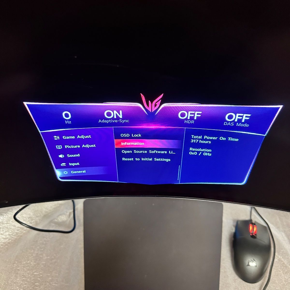 LG UltraGear 39GS95QE-B 39" Curved OLED Gaming Monitor - Photo 4