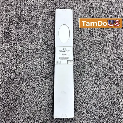 Design House 563502 Solid White Side Splash – 21" x 3" at Home Improvement in new_open_box condition