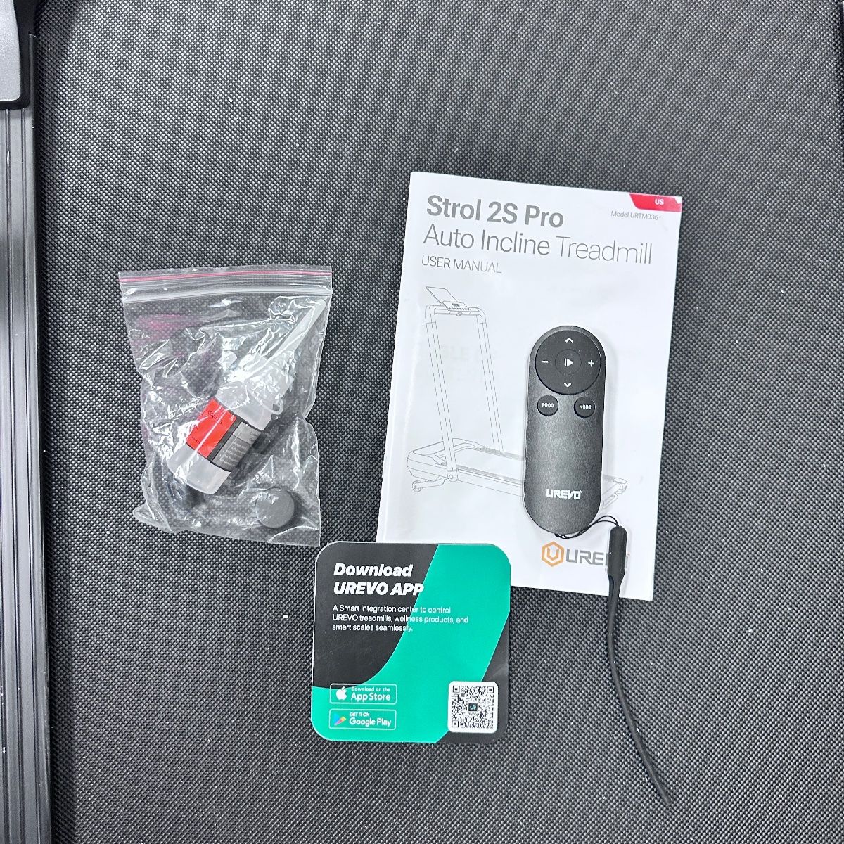 UREVO Strol 2S Pro Smart Treadmill, Foldable, LCD, Remote Control - Photo 3