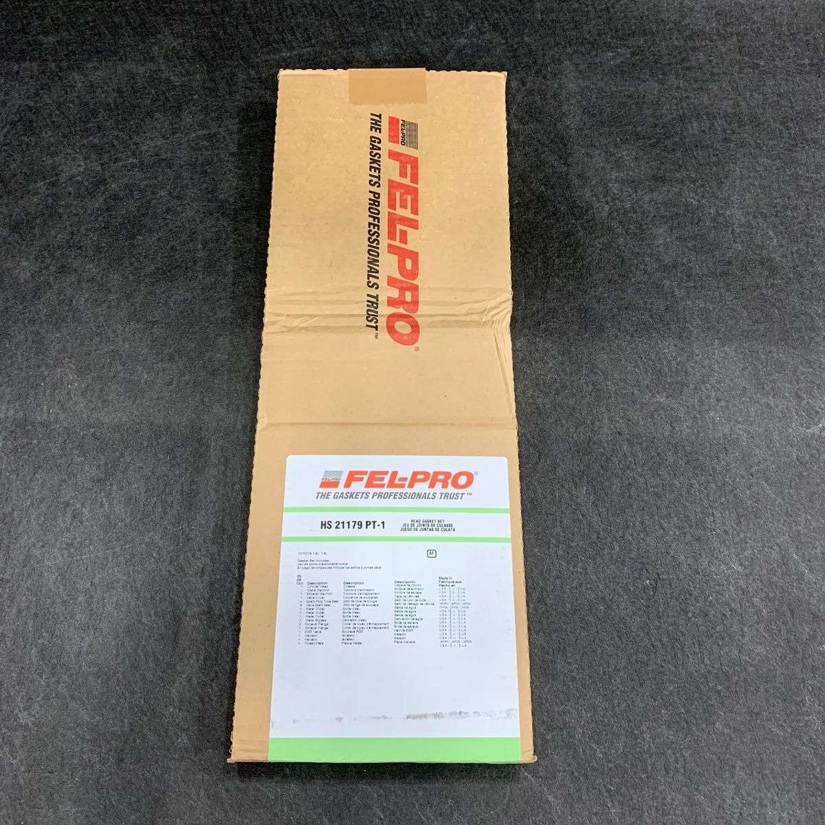 Fel-Pro HS 21179 PT-1 Head Gasket Set for Toyota 1.8L 1.6L - Photo 10