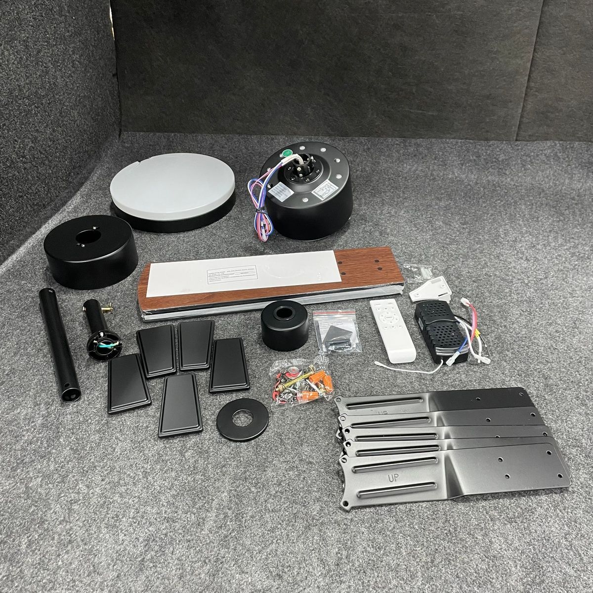 52" Ceiling Fan with Light, 5 Blades, Indoor Home Lighting - Photo 3