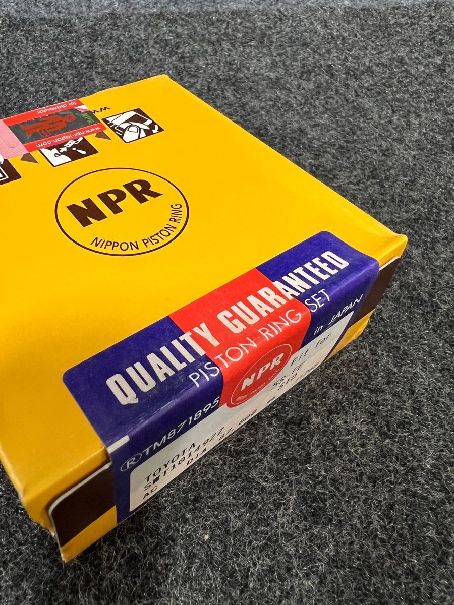 NPR Piston Ring Set STD for Toyota 5S-FE Engine, 87mm - Photo 7