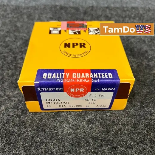 NPR Piston Ring Set STD for Toyota 5S-FE Engine, 87mm at TamDoUS Taylorsville