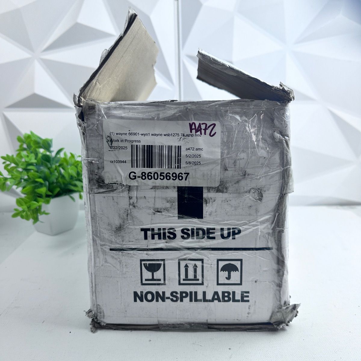 WAYNE WSB1275 12V 75Ah Sealed Lead Acid Battery - Photo 7