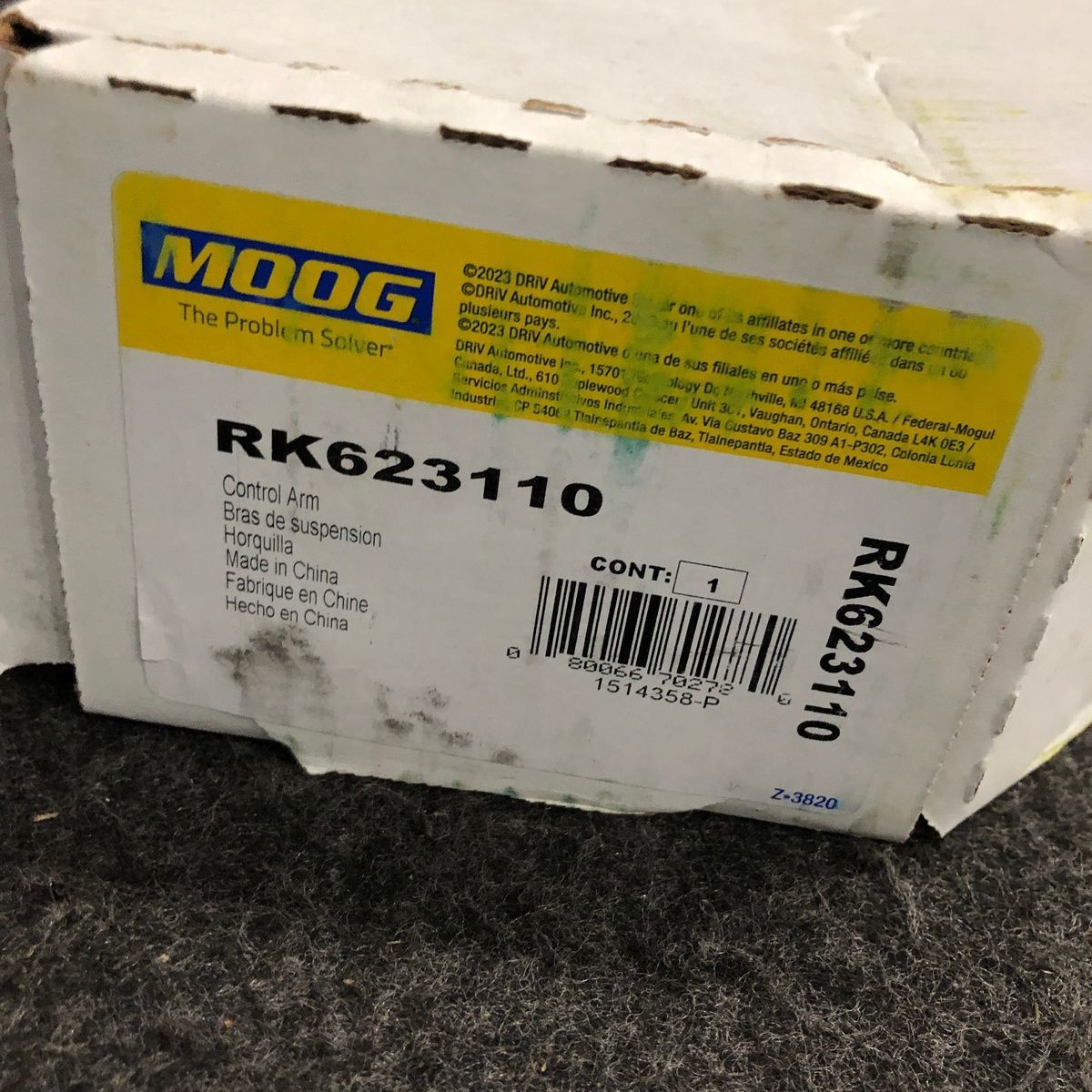 MOOG RK623110 Front Lower Control Arm for Honda Pilot Ridgeline Acura MDX - Photo 2