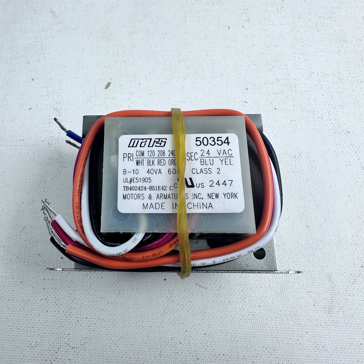 Mars 50354 Control Transformer 40VA 24V OEM FOR HVAC Furnace AC Thermostat - Photo 3