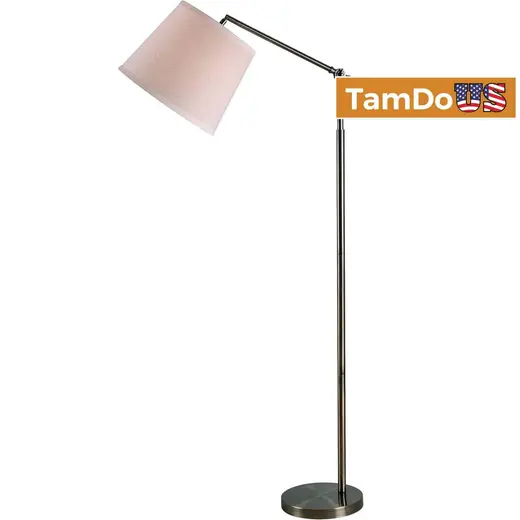 Kenroy Home Adjustable Swing Arm Floor Lamp 59", Classic Style, Bronze Finish at TamDoUS Taylorsville