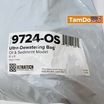 Ultratech 9724-OS Ultra-Dewatering Bag Oil & Sediment 6x6 at Industrial Automation & Motion Controls in new condition