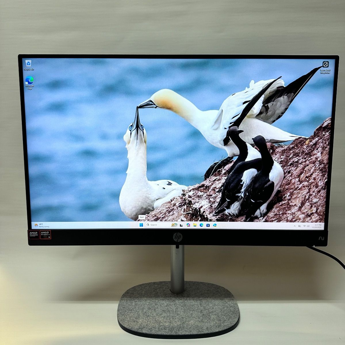 HP All-in-One Desktop 24", Ryzen AI 5 340, 16GB, 512GB SSD - Photo 6