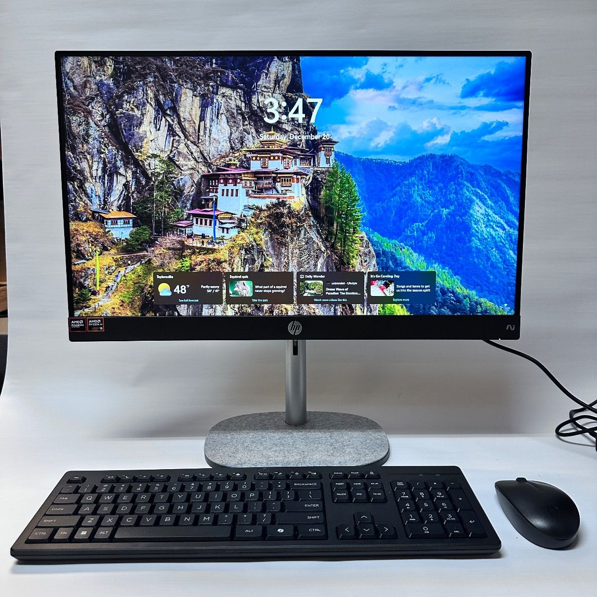 HP All-in-One Desktop 24", Ryzen AI 5 340, 16GB, 512GB SSD - Photo 2