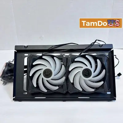 MSI 240mm AIO Liquid CPU Cooler RGB Dual Fan with Mounting Bracket at Computer Components & Parts in excellent condition
