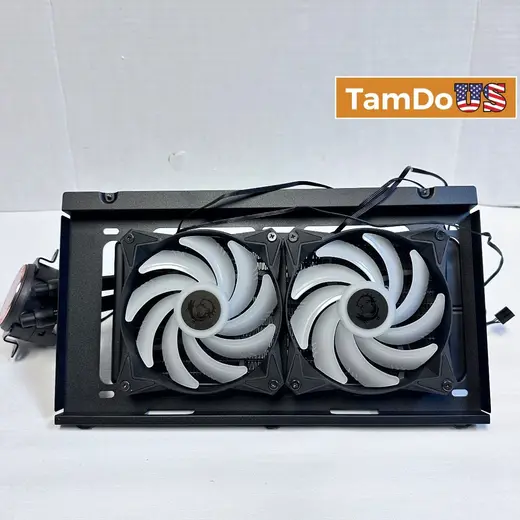MSI 240mm AIO Liquid CPU Cooler RGB Dual Fan with Mounting Bracket at TamDoUS Taylorsville