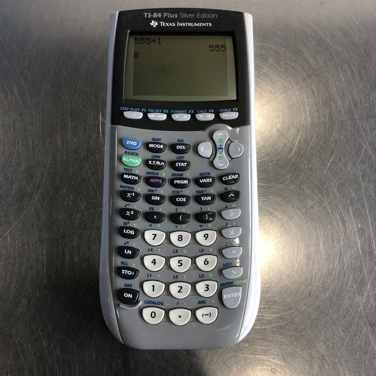 Texas Instruments Ti-84 Plus Silver Edition Graphing Calculator - Photo 2