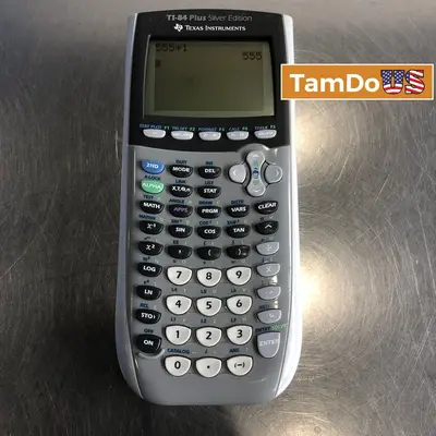 Texas Instruments Ti-84 Plus Silver Edition Graphing Calculator at Keyboards, Mice & Pointers in excellent condition