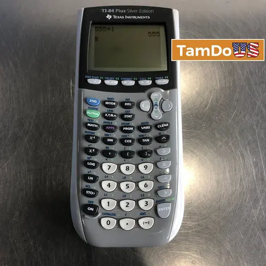 Texas Instruments Ti-84 Plus Silver Edition Graphing Calculator at TamDoUS Taylorsville
