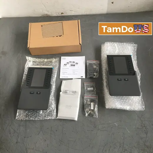 Lot of 2 Cisco CP-BEKEM IP Phone 8800 Key Expansion Modules at TamDoUS Taylorsville