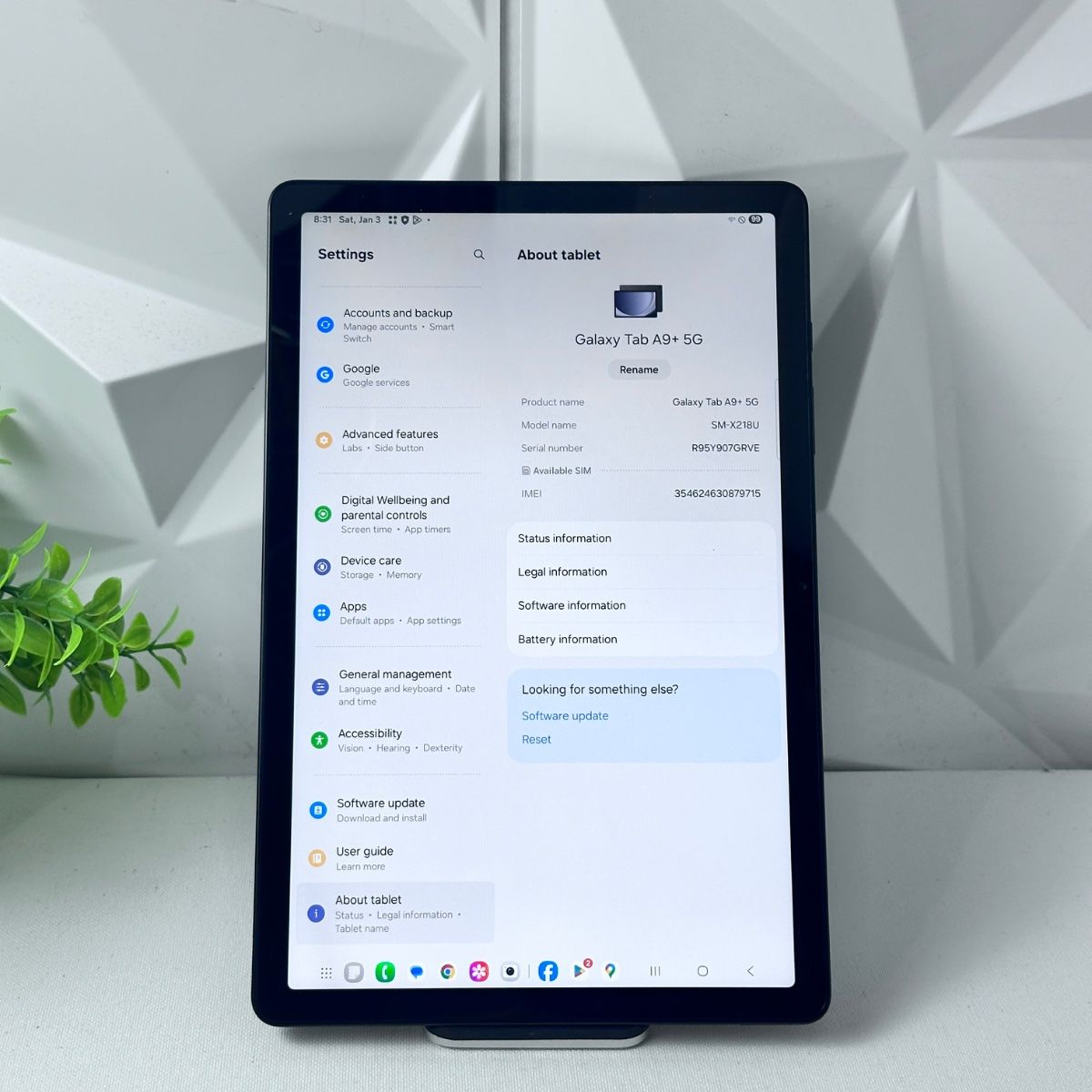 Samsung Galaxy Tab A9+ 5G (SM-X218U) 64GB | Graphite | AT&T Locked - Photo 6