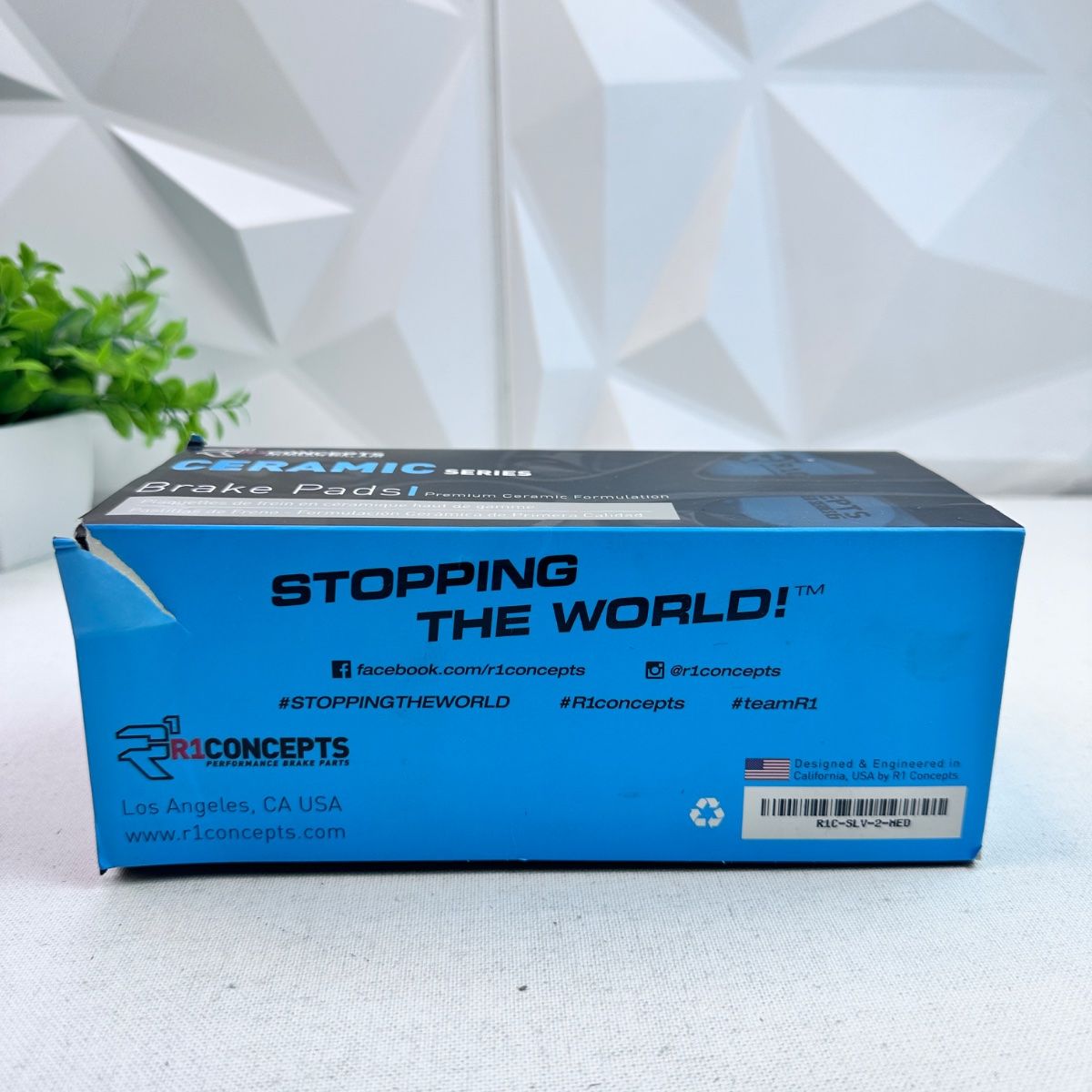 R1 Concepts Ceramic Brake Pads Front Series R1C-SLV-2-HED for Toyota Lexus Scion - Photo 3