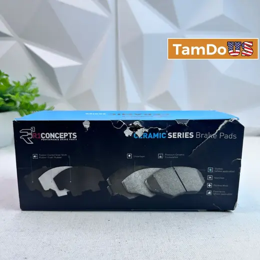 R1 Concepts Ceramic Brake Pads Front Series R1C-SLV-2-HED for Toyota Lexus Scion at TamDoUS Taylorsville