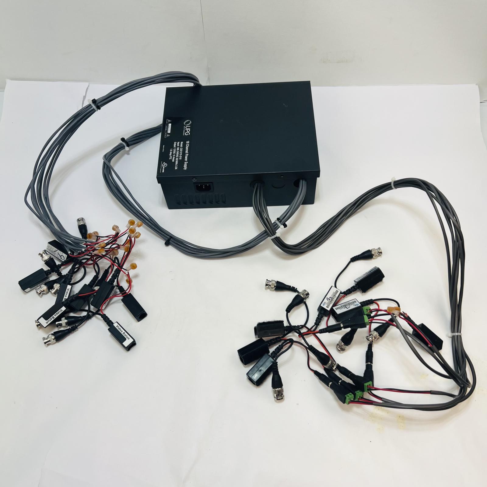 UPG CSE1215-D18 18 Channel 12V CCTV Power Supply Box 15A - Photo 2