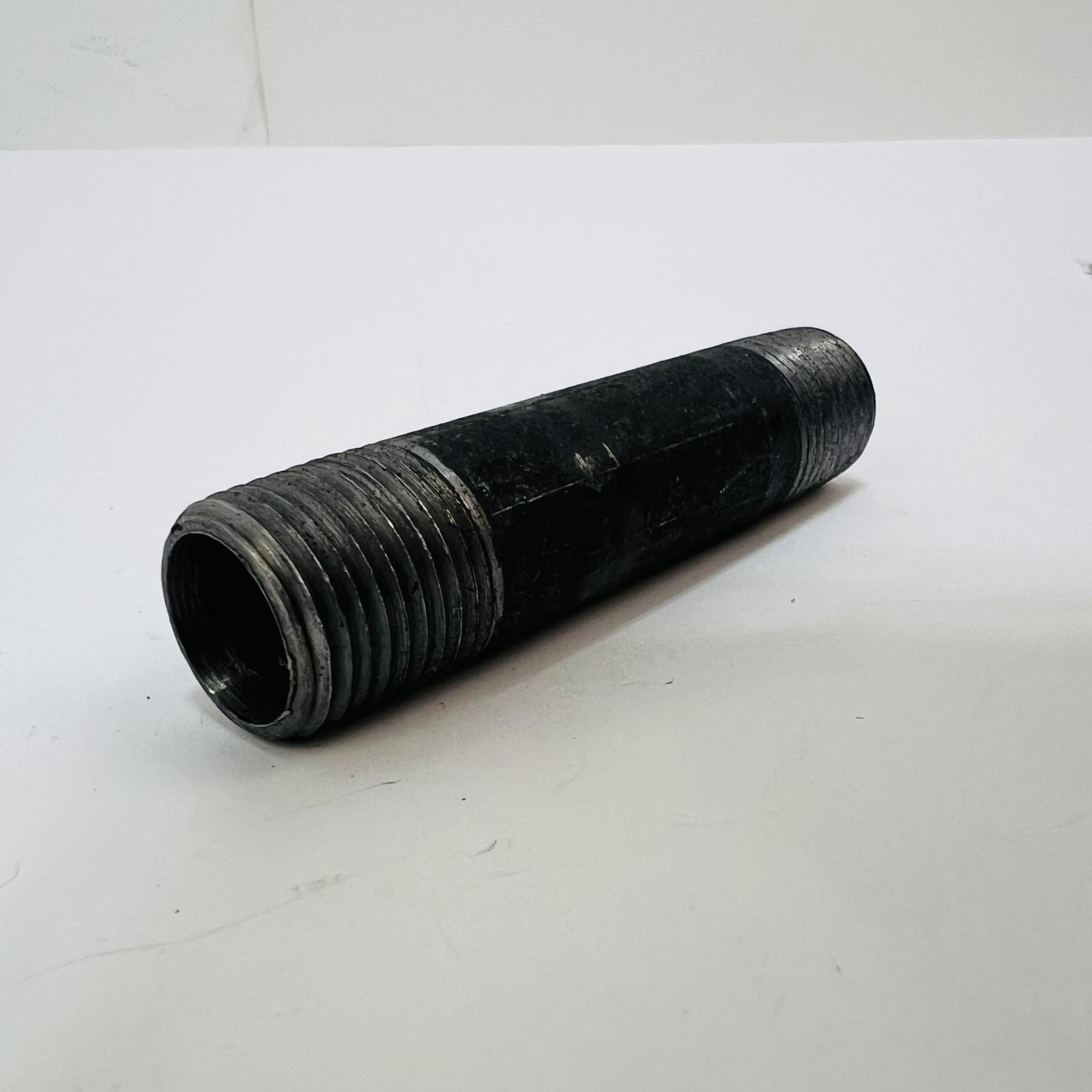 Lot of 2 Steel Pipe Nipple Double Male Thread ~3" Length - Photo 4