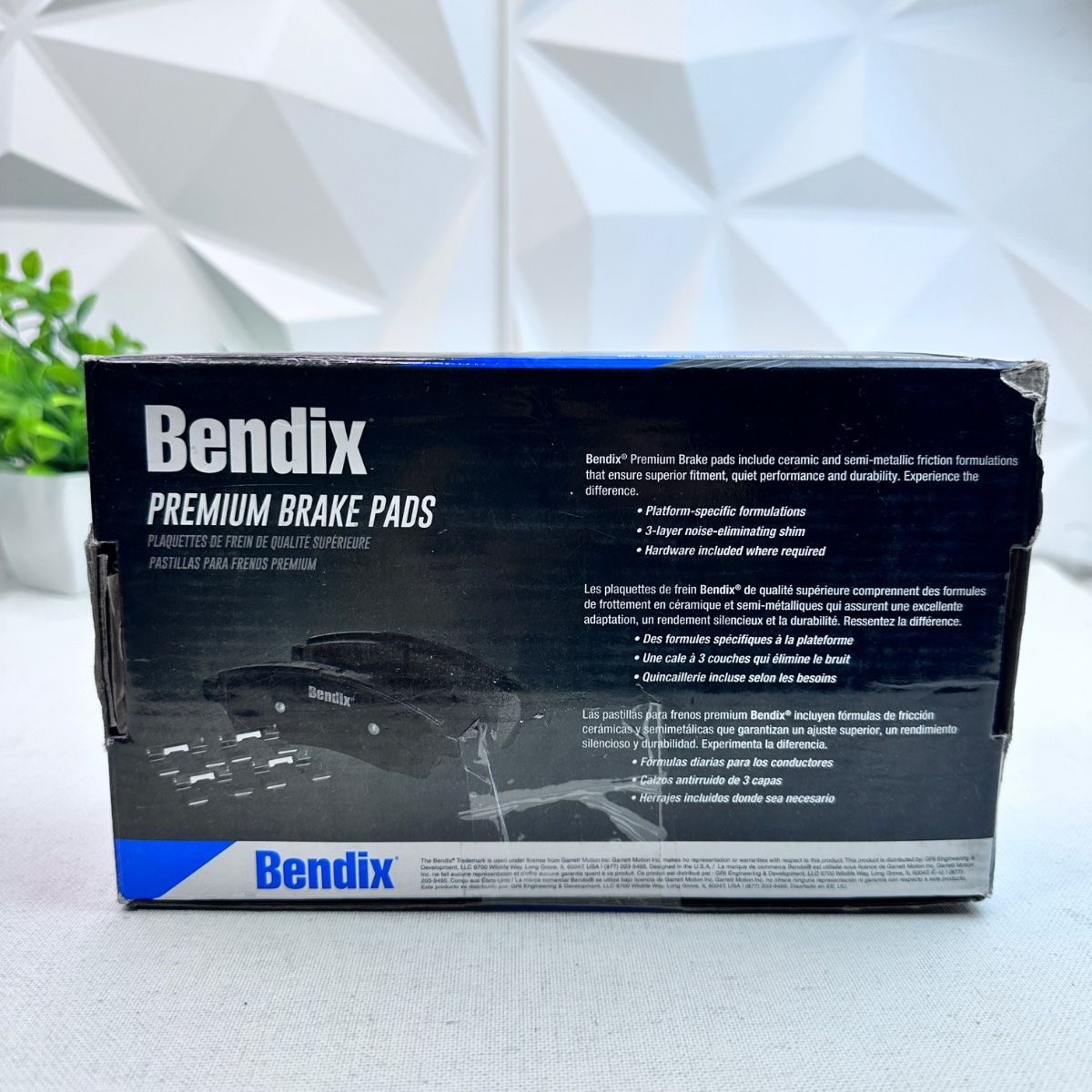 Bendix SBC2314 Premium Ceramic Rear Brake Pads Fits Buick Envision Cadillac XT4 - Photo 5