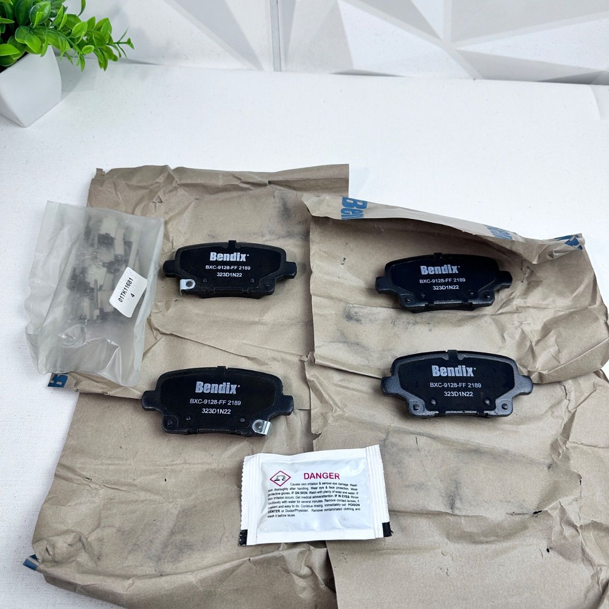 Bendix CFC2189 Ultra Ceramic Rear Brake Pads Fits Honda CR-V Civic Acura ILX - Photo 10