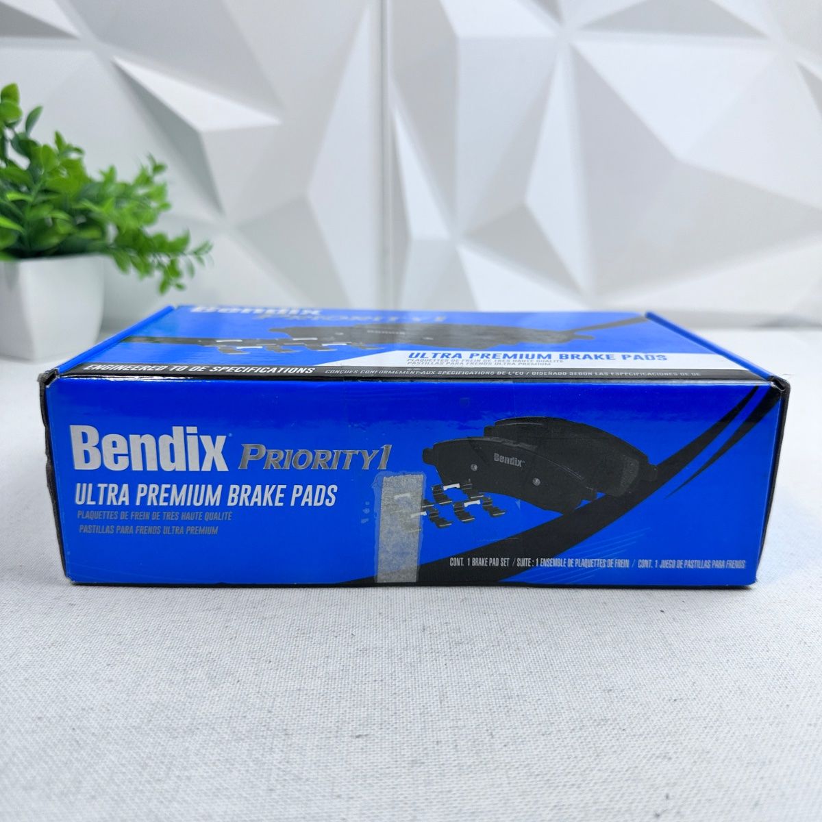 Bendix CFC2205 Ultra Ceramic Rear Pads Fits Toyota Camry Corolla Lexus ES350 - Photo 2