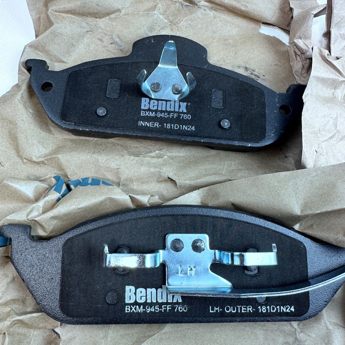 Bendix CFM760 Ultra Ceramic Rear Pads Fits Honda Accord CR-V Acura TLX Abutment Kit - Photo 5