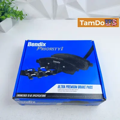Bendix CFM760 Ultra Ceramic Rear Pads Fits Honda Accord CR-V Acura TLX Abutment Kit at Car & Truck Parts & Accessories in new_open_box condition