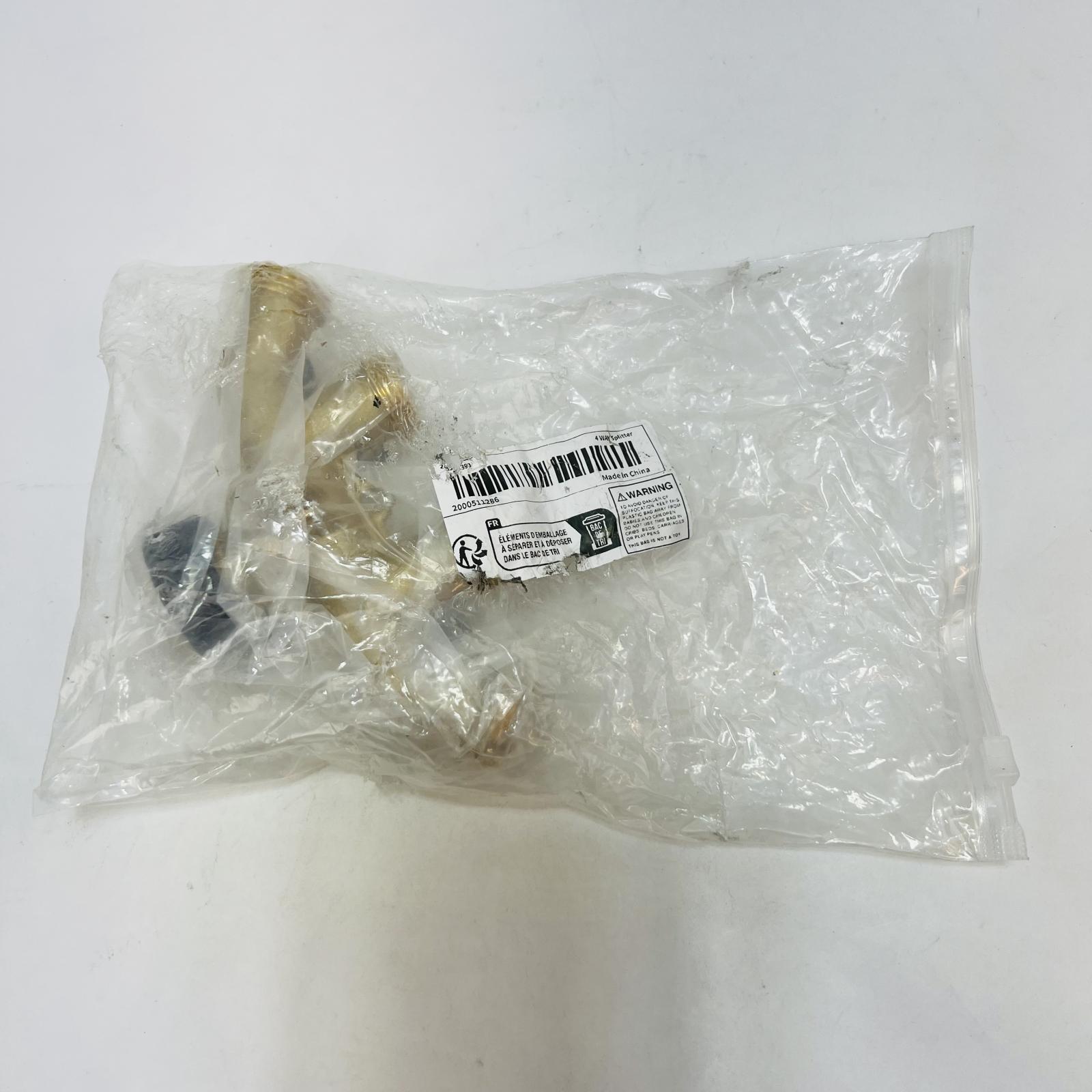 Brass 4 Way Garden Hose Splitter w/ Individual Valves - Photo 5