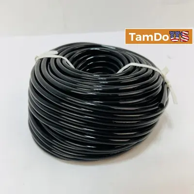Black Flexible Tubing Hose Coil 100ft at Fish & Aquariums in new condition